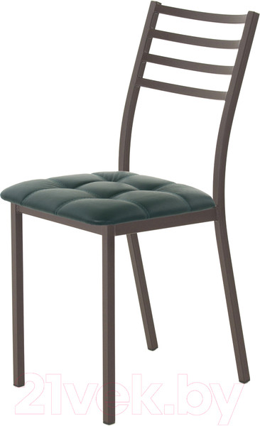 Изображение товара Стул AMC Comfort 4К2.9 (кожзам зеленый/коричневый)