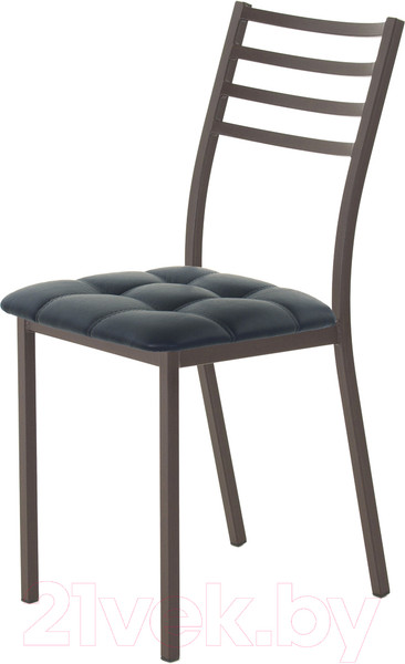 Изображение товара Стул AMC Comfort 4К2.16 (кожзам антрацит/коричневый)