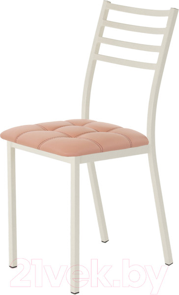 Изображение товара Стул AMC Comfort 4К3.7 (кожзам коралл/слоновая кость)