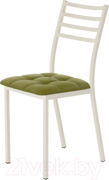 Изображение товара Стул AMC Comfort 4К3.11 (кожзам оливковый/слоновая кость)