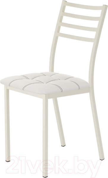 Изображение товара Стул AMC Comfort 4К3.12 (кожзам белый/слоновая кость)