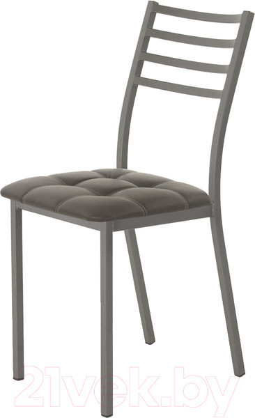 Изображение товара Стул AMC Comfort 4К4.8 (кожзам серо-коричневый/графит)