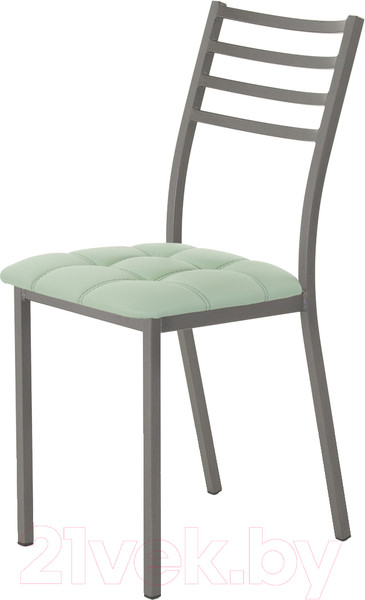 Изображение товара Стул AMC Comfort 4К4.10 (кожзам мятный/графит)