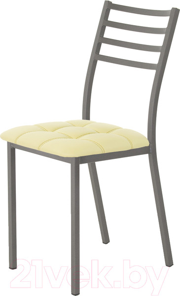 Изображение товара Стул AMC Comfort 4К4.15 (кожзам светло-желтый/графит)