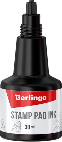 Изображение товара Краска штемпельная Berlingo KKp_30001 (черный)