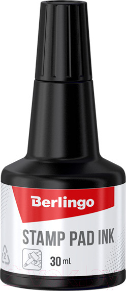 Изображение товара Краска штемпельная Berlingo KKp_30001 (черный)