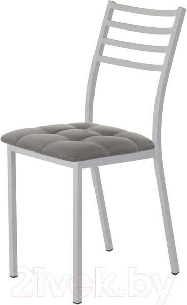 Изображение товара Стул AMC Comfort 4К5.5 (кожзам графит/серебристый)