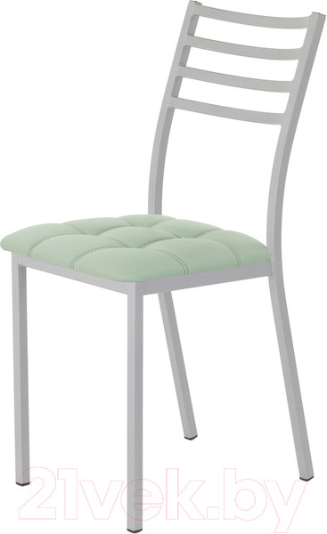 Изображение товара Стул AMC Comfort 4К5.10 (кожзам мятный/серебристый)
