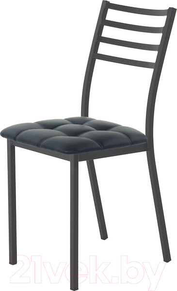 Изображение товара Стул AMC Comfort 4К1.16 (кожзам антрацит/черный)