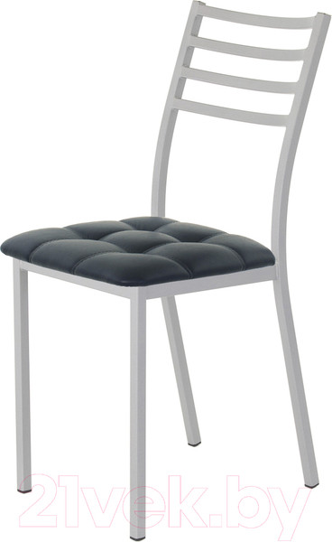 Изображение товара Стул AMC Comfort 4К5.16 (кожзам антрацит/серебристый)