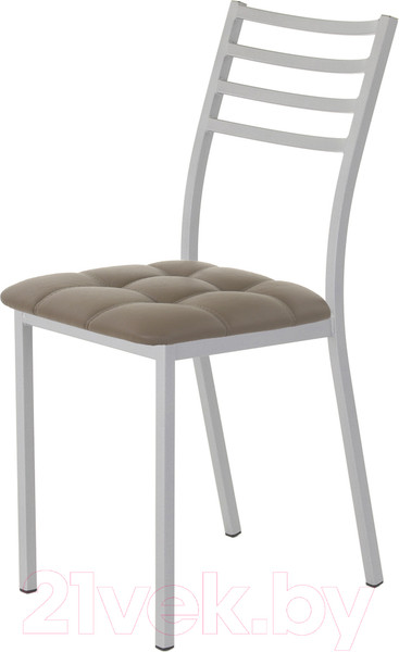 Изображение товара Стул AMC Comfort 4К5.17 (кожзам капучино/серебристый)