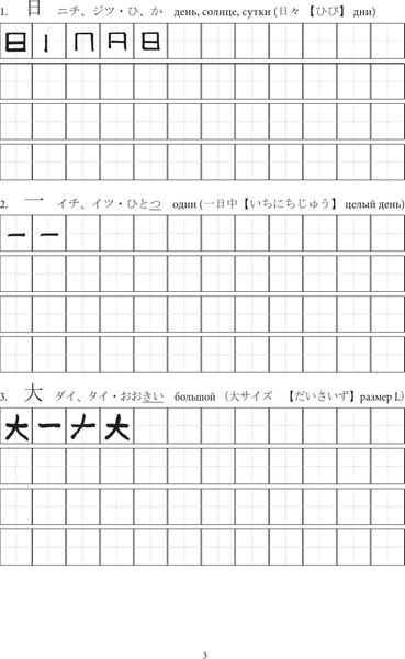 Изображение товара Учебное пособие АСТ Японские иероглифы. Уровни JLPT N5-N4, мягкая обложка (Воронина Нина)