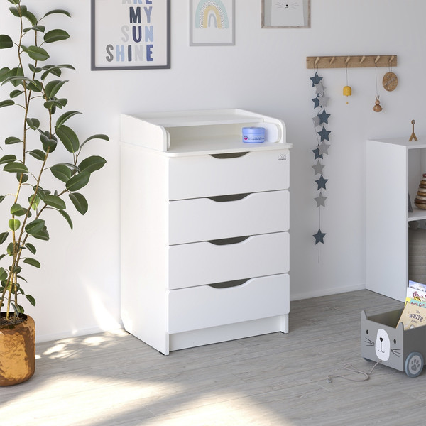 Изображение товара Комод пеленальный Sweet Baby Bravo Bianco (белый премиум)