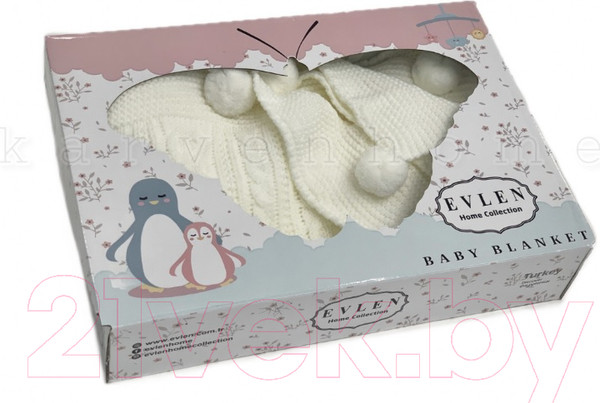 Изображение товара Плед для малышей Karven Детский 90x115 / D035 V1 (крем)