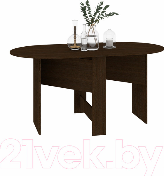 Изображение товара Стол-книга Кортекс-мебель Бон 3 (венге)