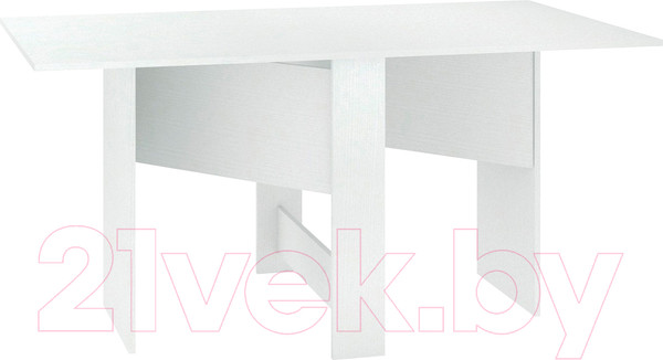 Изображение товара Стол-книга Кортекс-мебель Бон 4 (белый)