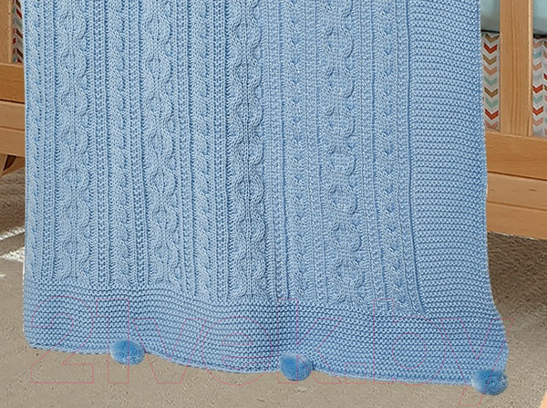 Изображение товара Плед для малышей Karven Детский 90x115 / D035 V1 (голубой)