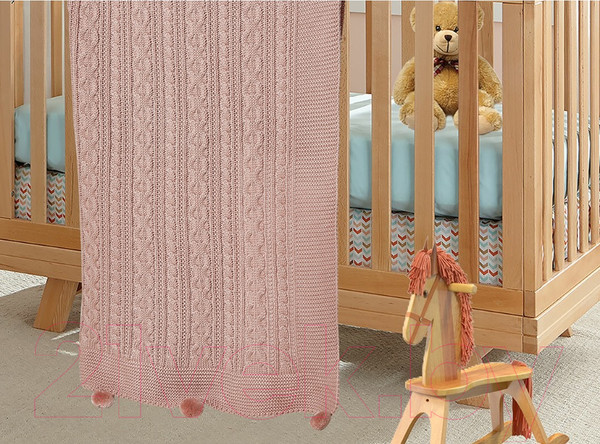 Изображение товара Плед для малышей Karven Детский 90x115 / D035 V1 (пудра)