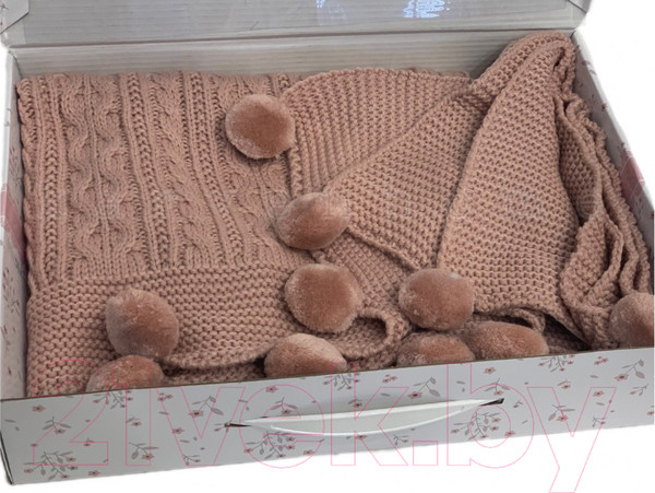 Изображение товара Плед для малышей Karven Детский 90x115 / D035 V1 (пудра)