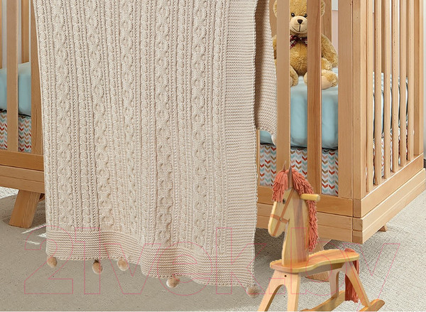 Изображение товара Плед для малышей Karven Детский 90x115 / D035 V2 (бежевый)