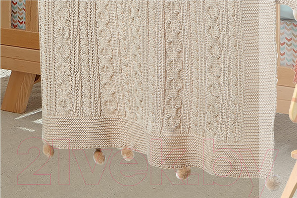 Изображение товара Плед для малышей Karven Детский 90x115 / D035 V2 (бежевый)