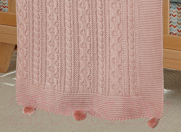 Изображение товара Плед для малышей Karven Детский 90x115 / D035 V2 (пудра)