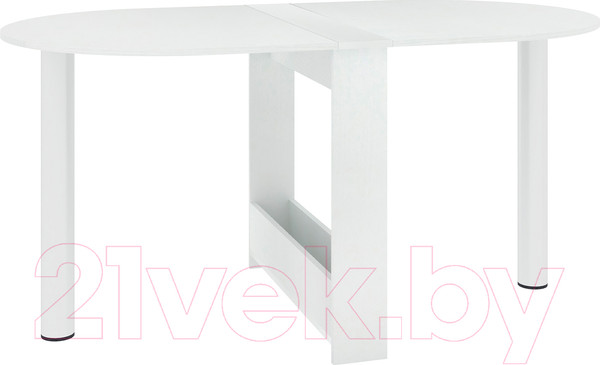 Изображение товара Стол-книга Кортекс-мебель Бон 2 (белый)