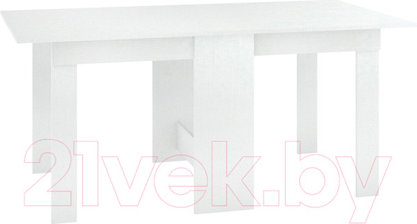 Изображение товара Стол-книга Кортекс-мебель Бон 6 (белый)