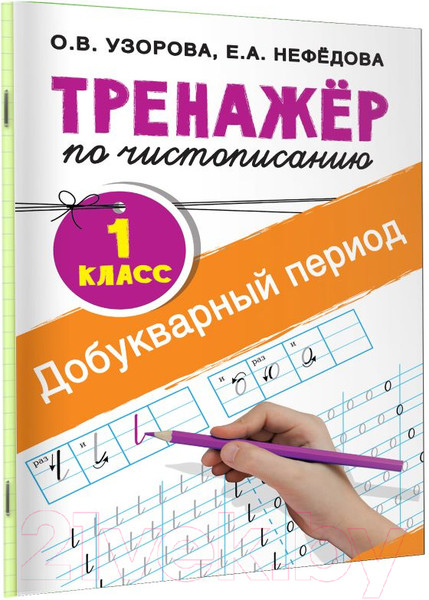 Изображение товара Пропись АСТ Тренажер по чистописанию. 1 класс. Добукварный период (Узорова О.В., Нефедова Е.А.)