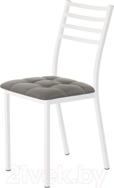 Изображение товара Стул AMC Comfort 4К6.5 (кожзам графит/белый)