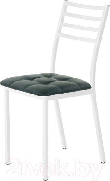 Изображение товара Стул AMC Comfort 4К6.9 (кожзам зеленый/белый)