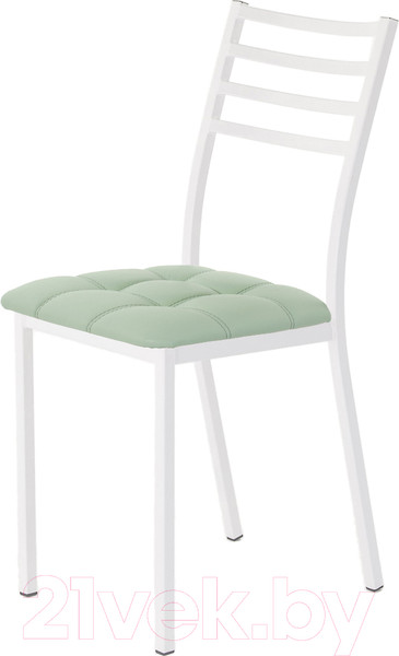Изображение товара Стул AMC Comfort 4К6.10 (кожзам мятный/белый)