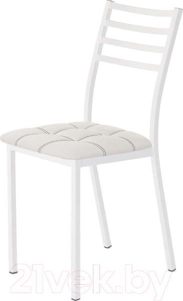 Изображение товара Стул AMC Comfort 4К6.12 (кожзам белый/белый)