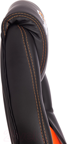 Изображение товара Кресло геймерское Tetchair Driver кожзам/ткань (черный/оранжевый)