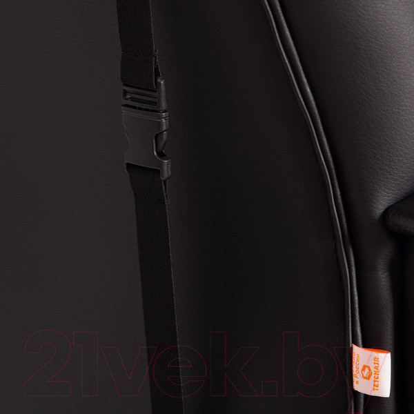 Изображение товара Кресло геймерское Tetchair Driver кожзам/ткань (черный/оранжевый)