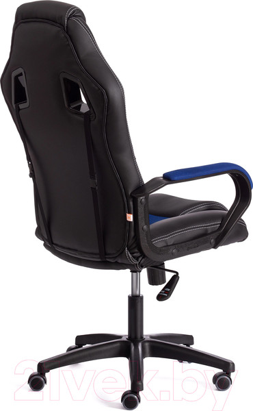Изображение товара Кресло геймерское Tetchair Driver кожзам/ткань (черный/синий)