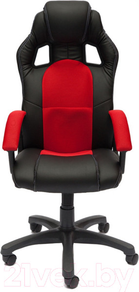 Изображение товара Кресло геймерское Tetchair Driver экокожа/ткань (черный/красный)