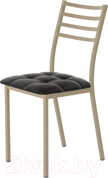 Изображение товара Стул AMC Comfort 4К10.1 (кожзам черный/капучино)