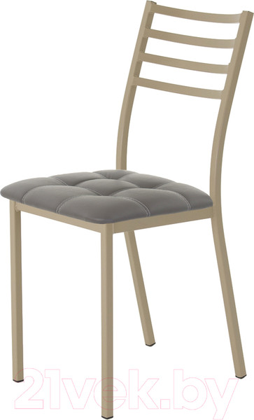 Изображение товара Стул AMC Comfort 4К10.5 (кожзам графит/капучино)