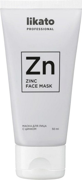 Изображение товара Маска для лица кремовая Likato Professional Бережное очищение с цинком (50мл)