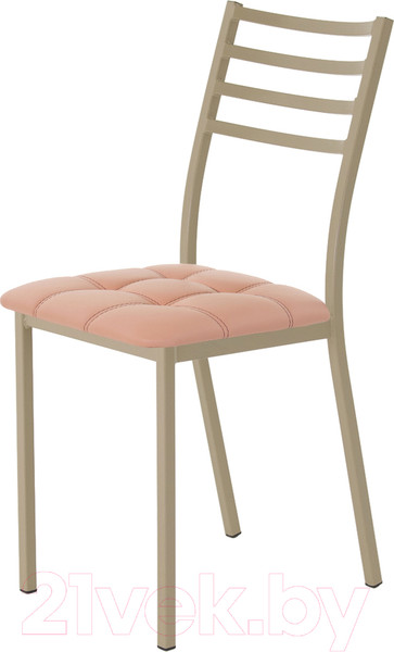 Изображение товара Стул AMC Comfort 4К10.7 (кожзам коралл/капучино)