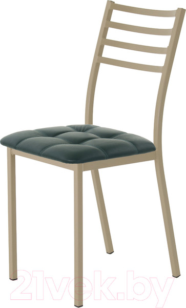 Изображение товара Стул AMC Comfort 4К10.9 (кожзам зеленый/капучино)