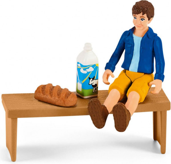 Изображение товара Игровой набор Schleich Мобильный прилавок Солнечный день / 42528