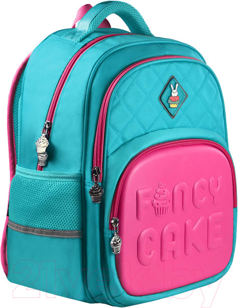 Изображение товара Школьный рюкзак Феникс+ Зайка капкейк / 58422