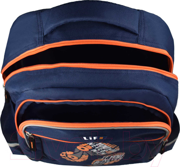 Изображение товара Школьный рюкзак Феникс+ Следы / 58429