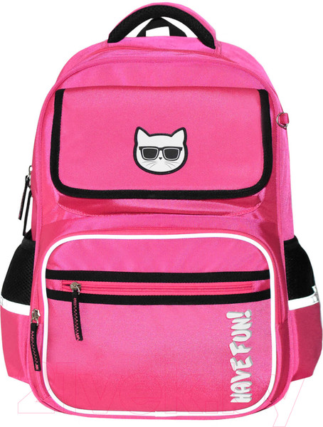 Изображение товара Школьный рюкзак Феникс+ Кот в очках / 59256