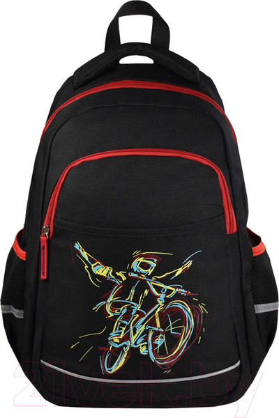 Изображение товара Школьный рюкзак Феникс+ Байк трек / 59289