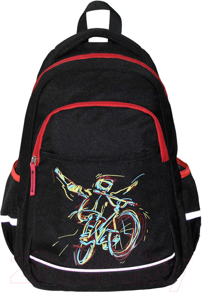 Изображение товара Школьный рюкзак Феникс+ Байк трек / 59289