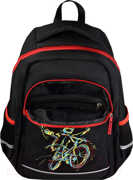 Изображение товара Школьный рюкзак Феникс+ Байк трек / 59289