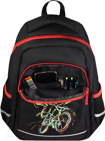 Изображение товара Школьный рюкзак Феникс+ Байк трек / 59289